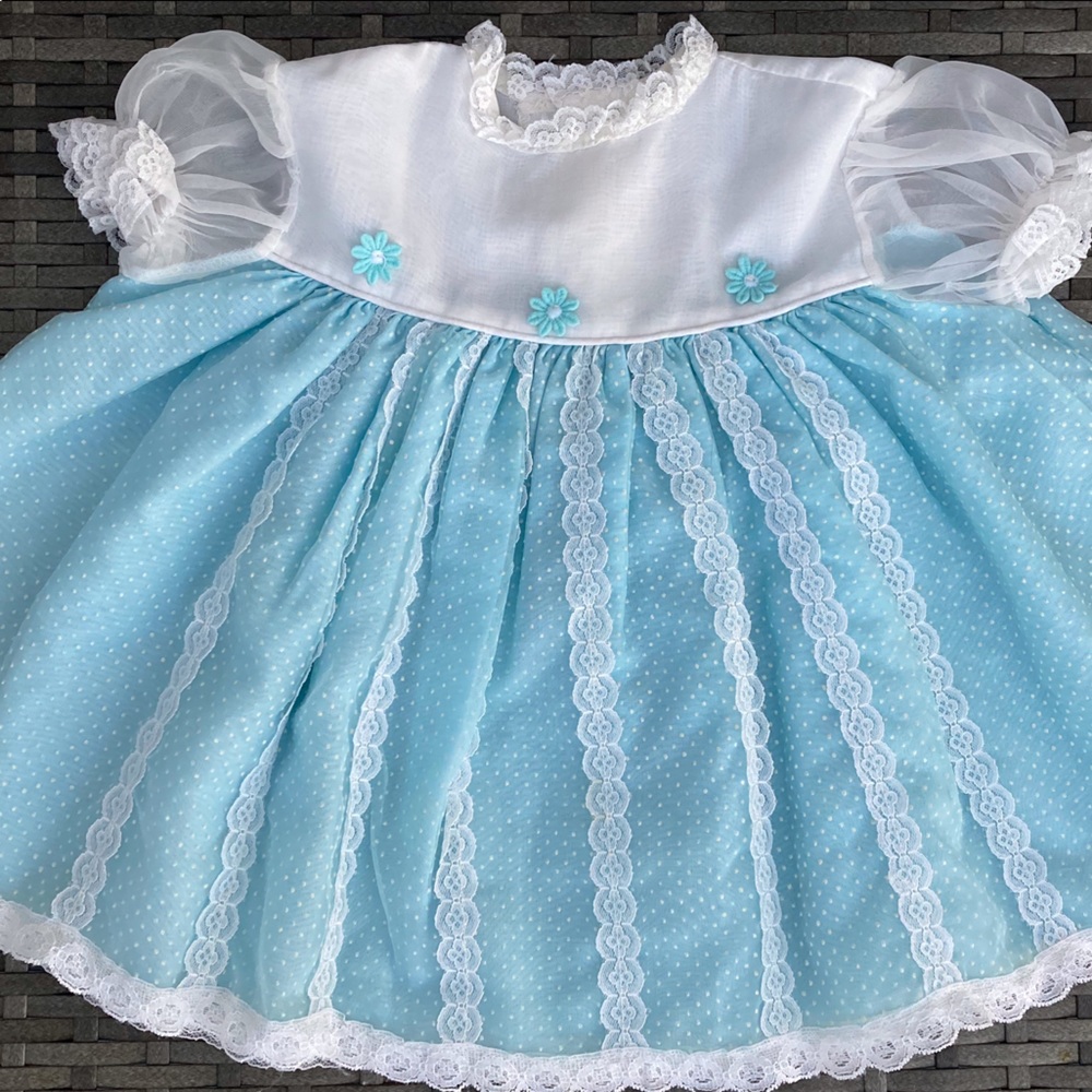Vintage kids dress original party look